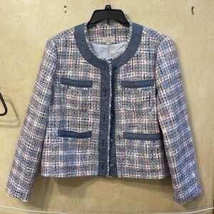 NWT Loft Tweed Blazer XL